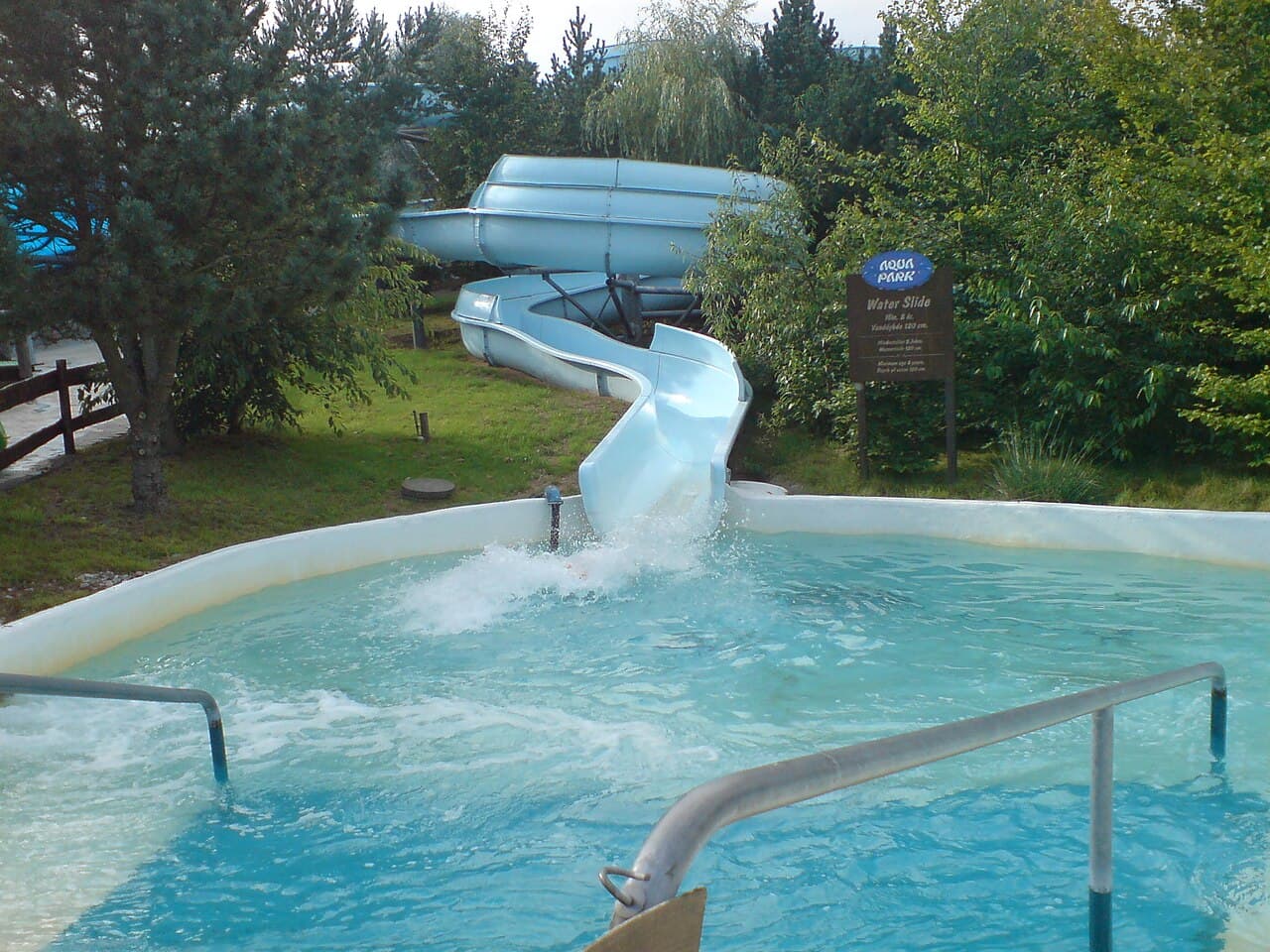 Water slide — illustrative image